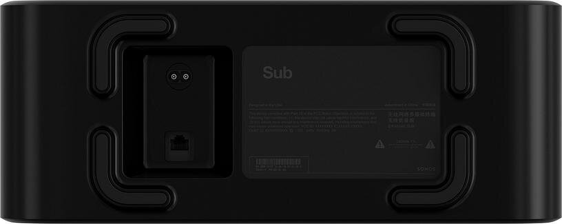 Sonos Sub Gen 3 SUBG3EU1BLK, musta hinta ja tiedot | Kaiuttimet ja soundbarit | hobbyhall.fi