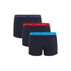 Miesten shortsit Tommy Hilfiger 79324, 3 kpl, sininen hinta ja tiedot | Miesten alushousut | hobbyhall.fi