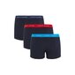 Miesten shortsit Tommy Hilfiger 79324, 3 kpl, sininen hinta ja tiedot | Miesten alushousut | hobbyhall.fi