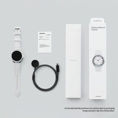 Galaxy Watch6 Classic Silver hinta ja tiedot | Älykellot | hobbyhall.fi