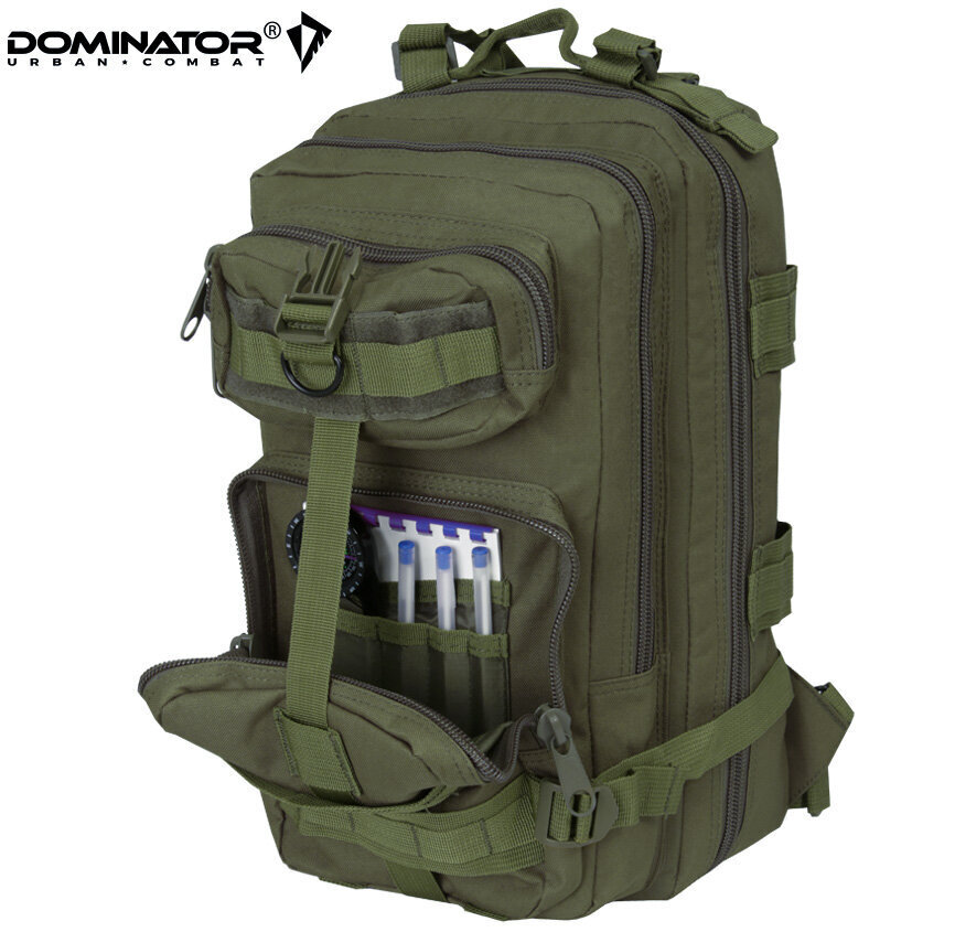 Turistireppu Dominator Urban Combat Shadow 30L, vihreä hinta ja tiedot | Urheilukassit ja reput | hobbyhall.fi