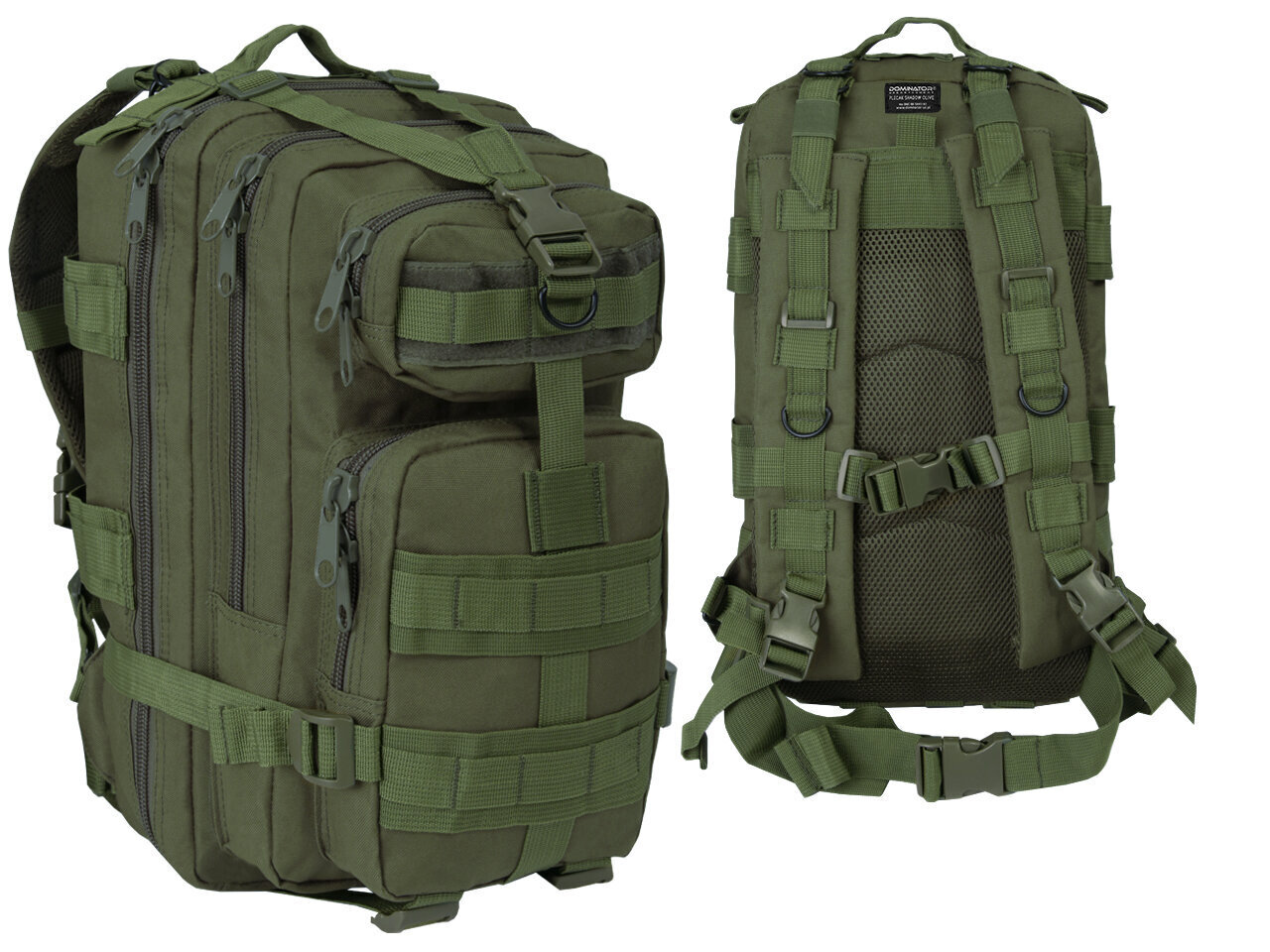 Turistireppu Dominator Urban Combat Shadow 30L, vihreä hinta ja tiedot | Urheilukassit ja reput | hobbyhall.fi