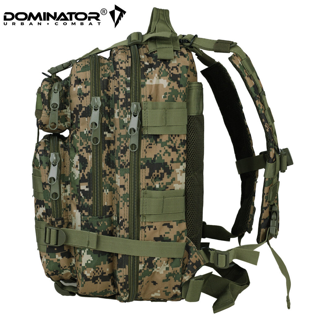 Turistireppu Dominator Urban Combat Shadow 30L, vihreä hinta ja tiedot | Urheilukassit ja reput | hobbyhall.fi