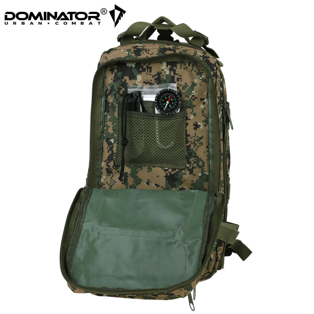 Turistireppu Dominator Urban Combat Shadow 30L, vihreä hinta ja tiedot | Urheilukassit ja reput | hobbyhall.fi