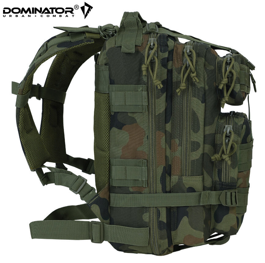 Turistireppu Dominator Urban Combat Shadow 30 L WZ.93, vihreä hinta ja tiedot | Urheilukassit ja reput | hobbyhall.fi