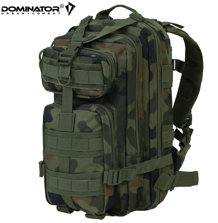 Turistireppu Dominator Urban Combat Shadow 30 L WZ.93, vihreä hinta ja tiedot | Urheilukassit ja reput | hobbyhall.fi