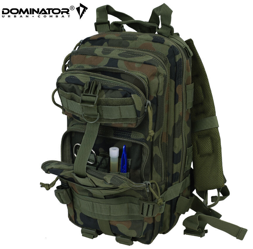 Turistireppu Dominator Urban Combat Shadow 30 L WZ.93, vihreä hinta ja tiedot | Urheilukassit ja reput | hobbyhall.fi