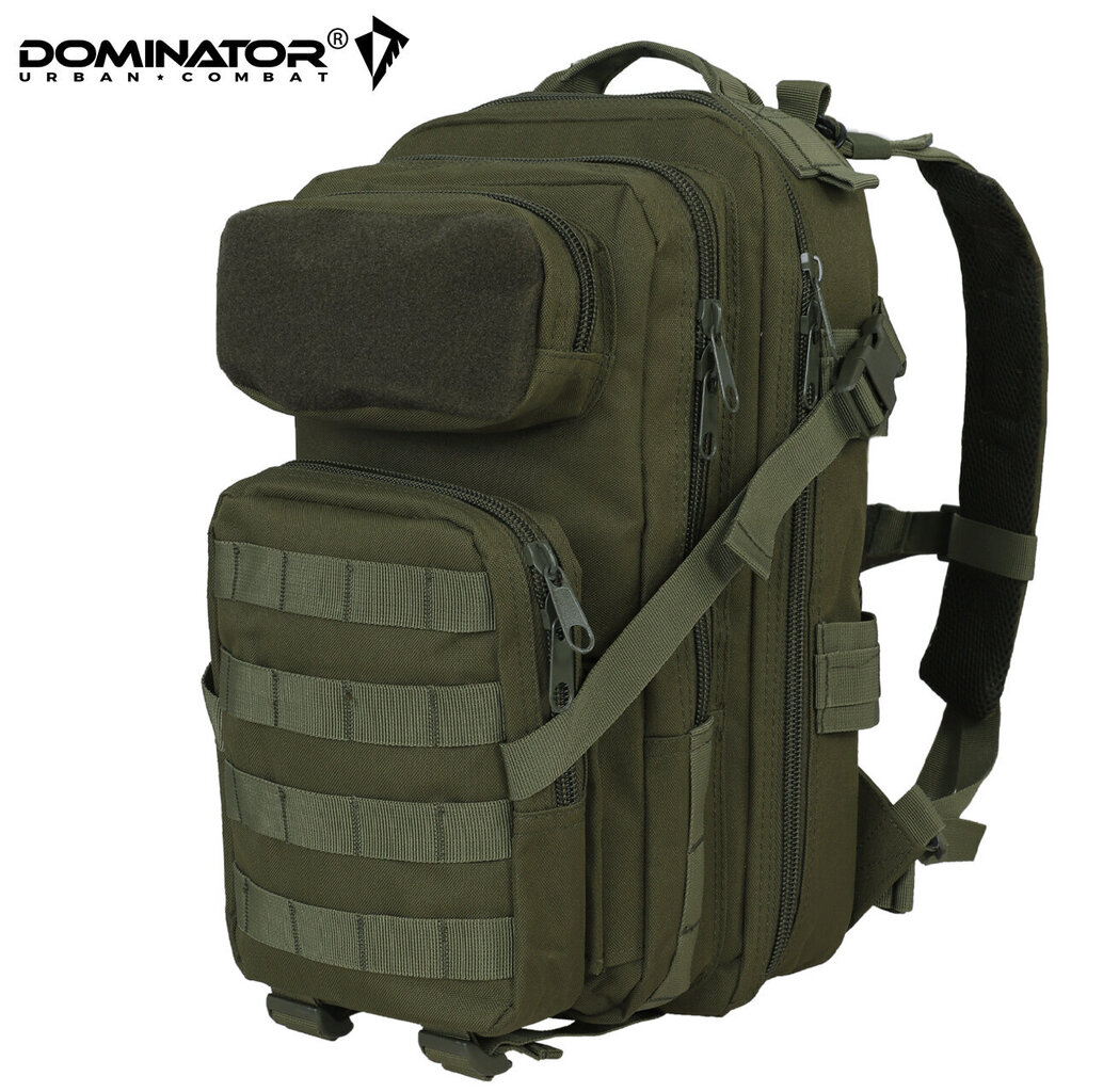 Turistireppu Dominator Urban Combat tarranauha 30L, vihreä hinta ja tiedot | Urheilukassit ja reput | hobbyhall.fi