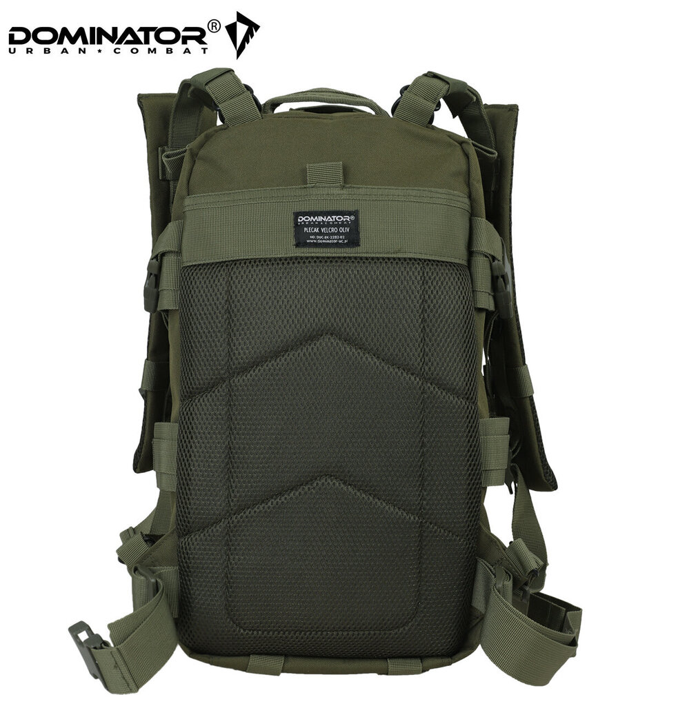 Turistireppu Dominator Urban Combat tarranauha 30L, vihreä hinta ja tiedot | Urheilukassit ja reput | hobbyhall.fi