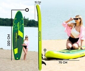 Puhallettava SUP-lauta Thunder Cyber ​​​​320 hinta ja tiedot | SUP-laudat | hobbyhall.fi