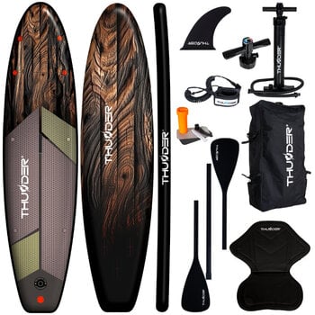 SUP-lautasetti Sup Thunder Wood 320 hinta ja tiedot | SUP-laudat | hobbyhall.fi