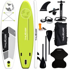 Puhallettava lauta Sup Thunder Planet Lime 320 hinta ja tiedot | Thunder Urheilu ja vapaa-aika | hobbyhall.fi