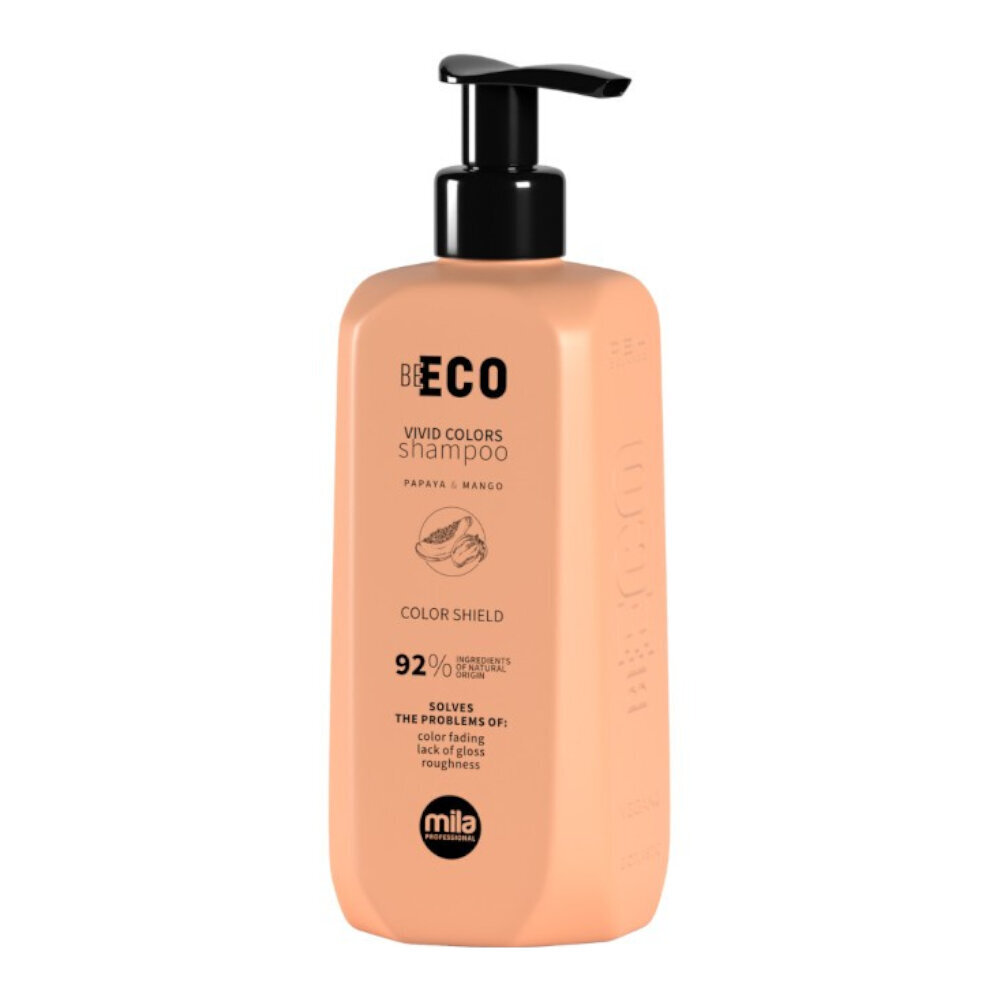 Mila Professional Be ECO Vivid Colors - Värjätyille hiuksille tarkoitettu shampoo, 250ml hinta ja tiedot | Shampoot | hobbyhall.fi