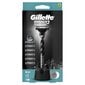 Partakoneen setti Gillette Mach3 Charcoal miehille: partakone + 6 terää + teline hinta ja tiedot | Parranajo ja karvanpoisto | hobbyhall.fi