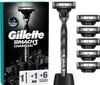 Partakoneen setti Gillette Mach3 Charcoal miehille: partakone + 6 terää + teline hinta ja tiedot | Parranajo ja karvanpoisto | hobbyhall.fi