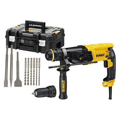 DeWalt vasarapora 900W DEWALT D25144KP-QS hinta ja tiedot | Akkuporakoneet ja ruuvinvääntimet | hobbyhall.fi