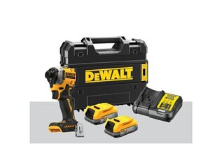 Ruuvimeisseli tai iskutyökalu Dewalt DCF850E2T, 18V, akulla ja laturilla hinta ja tiedot | Akkuporakoneet ja ruuvinvääntimet | hobbyhall.fi