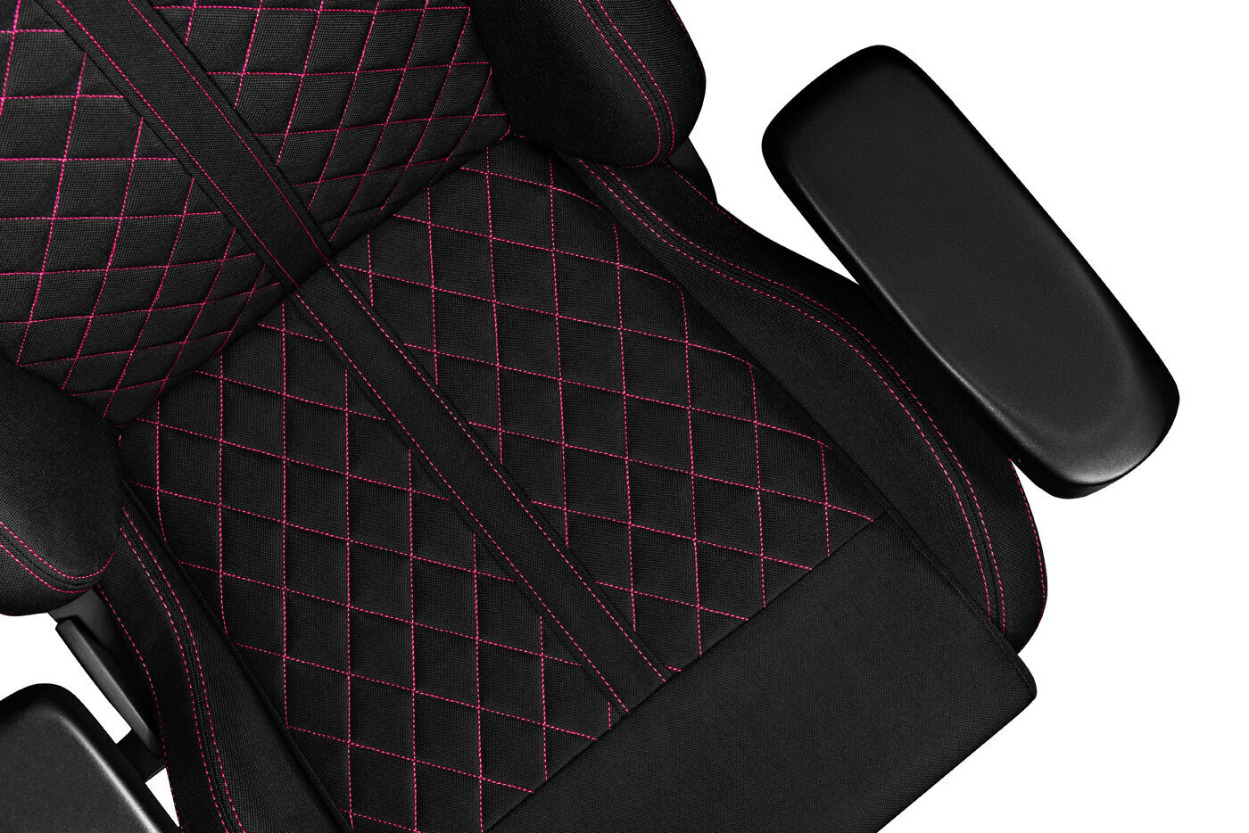 Pelituoli, Yumisu 2050 Fabric Black-Pink, kangasviimeistely, musta ja pinkki hinta ja tiedot | Toimistotuolit | hobbyhall.fi