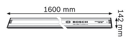 Pyörösahan kohdistus Bosch FSN 160cm 1600Z0000F hinta ja tiedot | Sahat ja sirkkelit | hobbyhall.fi