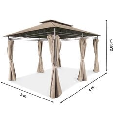 Ulkohuvimaja 3×4 m hinta ja tiedot | 4IQ Huonekalut ja sisustus | hobbyhall.fi