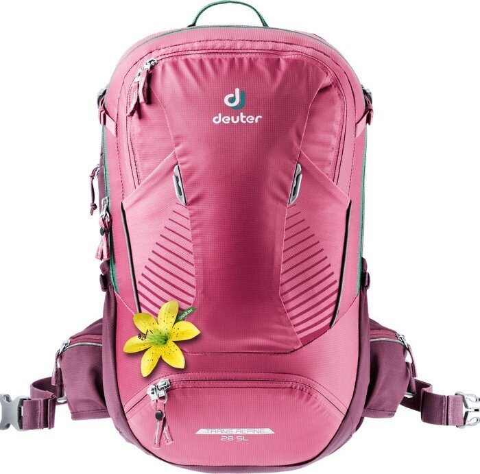 Deuter reppu Trans Alpine 28 L, vaaleanpunainen hinta ja tiedot | Urheilukassit ja reput | hobbyhall.fi