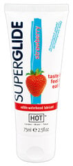 Liukuvoide HOT Superglide Strawberry 75 ml hinta ja tiedot | HOT Intiimihygienia | hobbyhall.fi