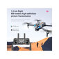 K911 MAX GPS Drone 8K -toimintavideokamera Ammattimainen kaksois-HD-kamera taitettavalla kotelolla mustalla värillä hinta ja tiedot | Dronet | hobbyhall.fi