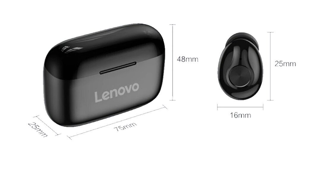 Lenovo Stereo HT18 Black hinta ja tiedot | Kuulokkeet | hobbyhall.fi