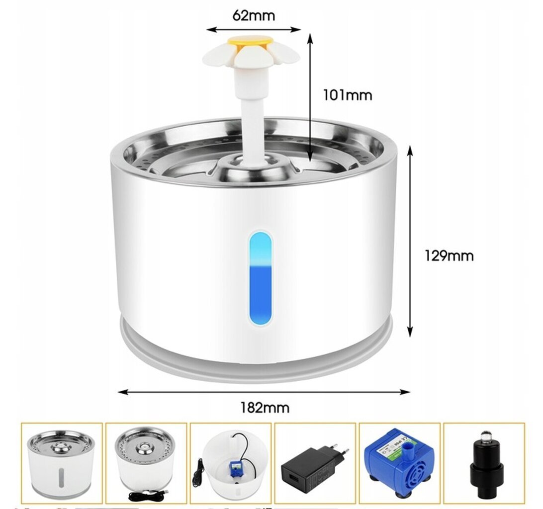 Kannettava matkajuomapullo kulholla EcoSip, 0.35L hinta ja tiedot | Ruokakupit ja ruokintatarvikkeet | hobbyhall.fi