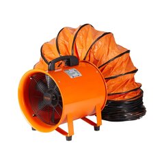 Rakennusventtiili letkulla Vevor, 195W, 2900 rpm, 504 l/s hinta ja tiedot | Tuulettimet | hobbyhall.fi