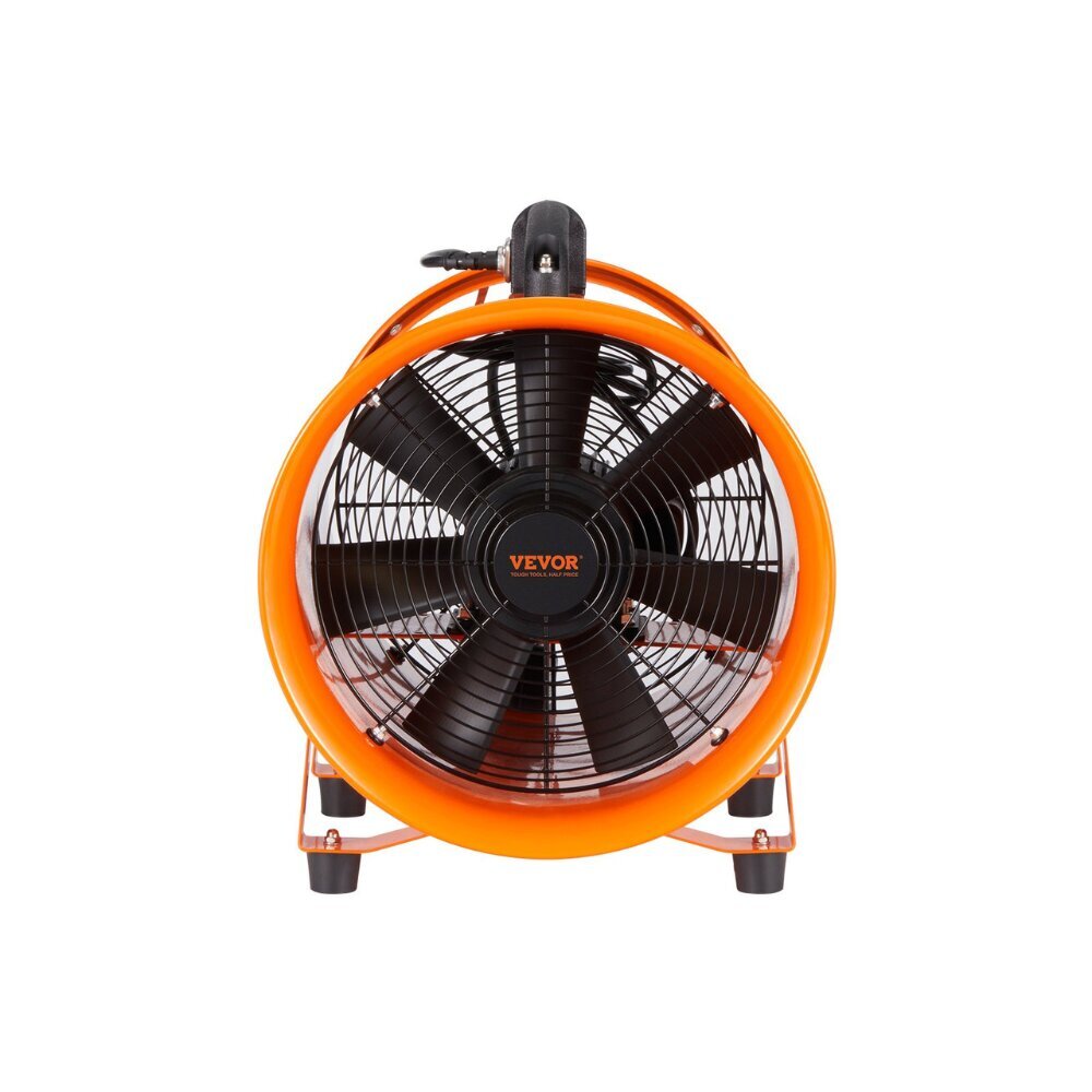 Rakennusventtiili letkulla Vevor, 195W, 2900 rpm, 504 l/s hinta ja tiedot | Tuulettimet | hobbyhall.fi