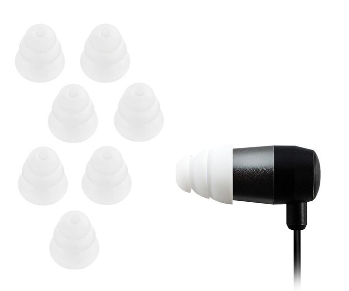 Xcessor EARBUD-TRIPLE-8-SMALL, valkoinen