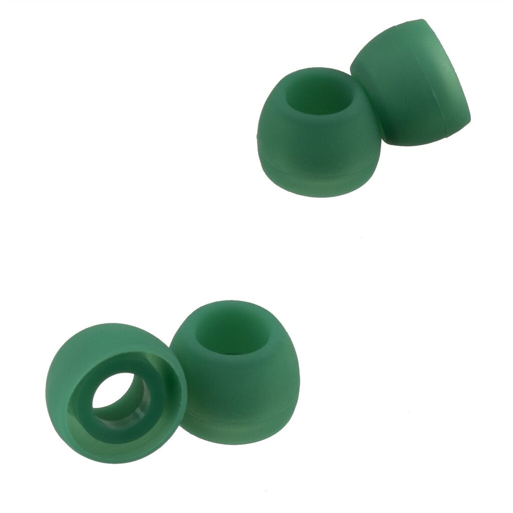 Xcessor EARBUD-14-LARGE, vihreä hinta ja tiedot | Kuulokkeiden tarvikkeet | hobbyhall.fi