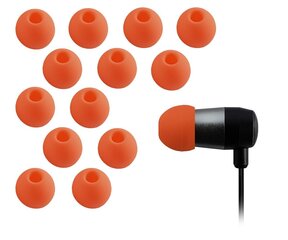 Xcessor EARBUD-14-LARGE, oranssi hinta ja tiedot | Kuulokkeet | hobbyhall.fi