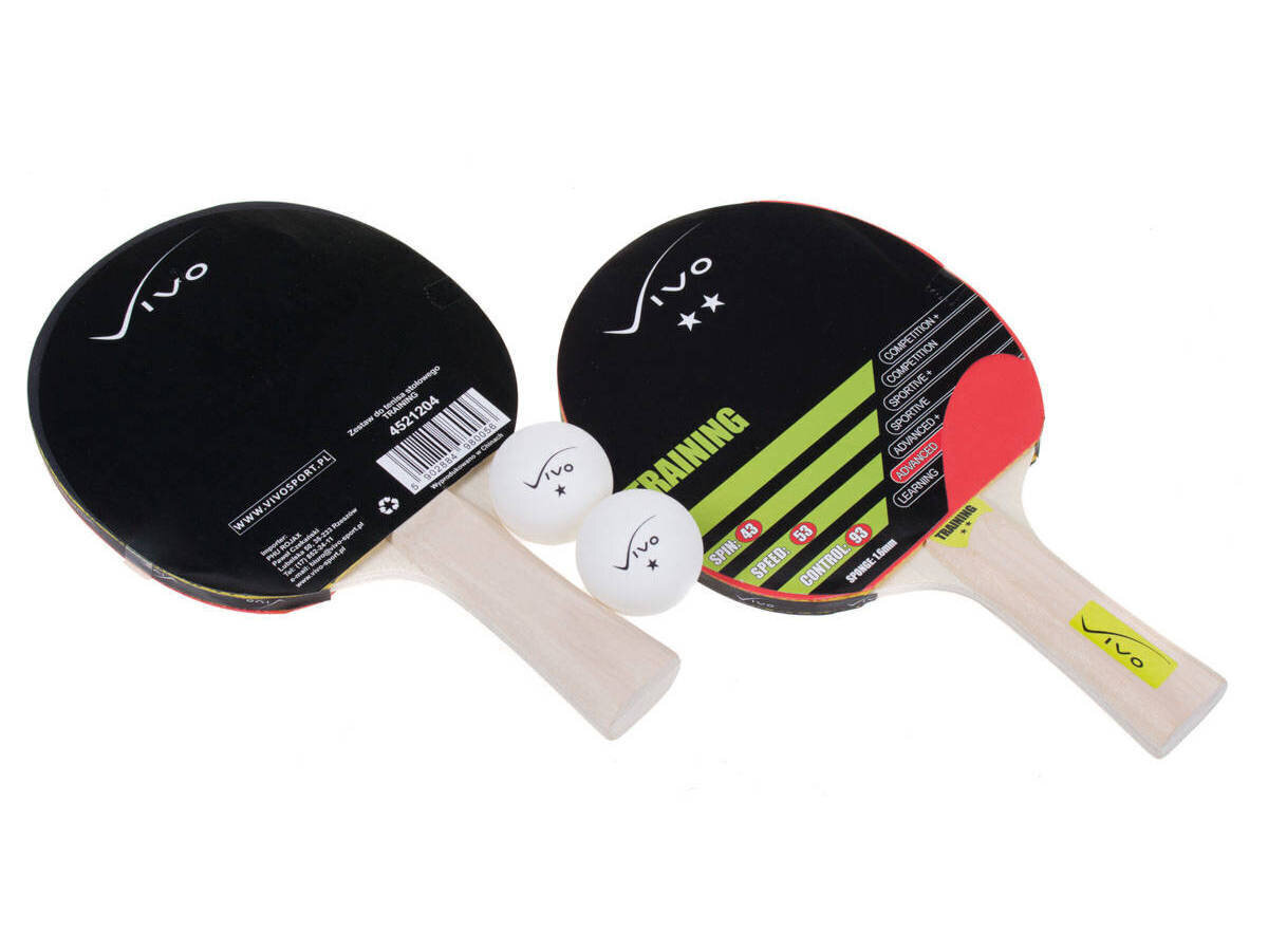 Pöytätennissetti Vivo Practice, 4 osaa hinta ja tiedot | Pingismailat | hobbyhall.fi