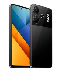 POCO M6 6/128GB Black hinta ja tiedot | Matkapuhelimet | hobbyhall.fi