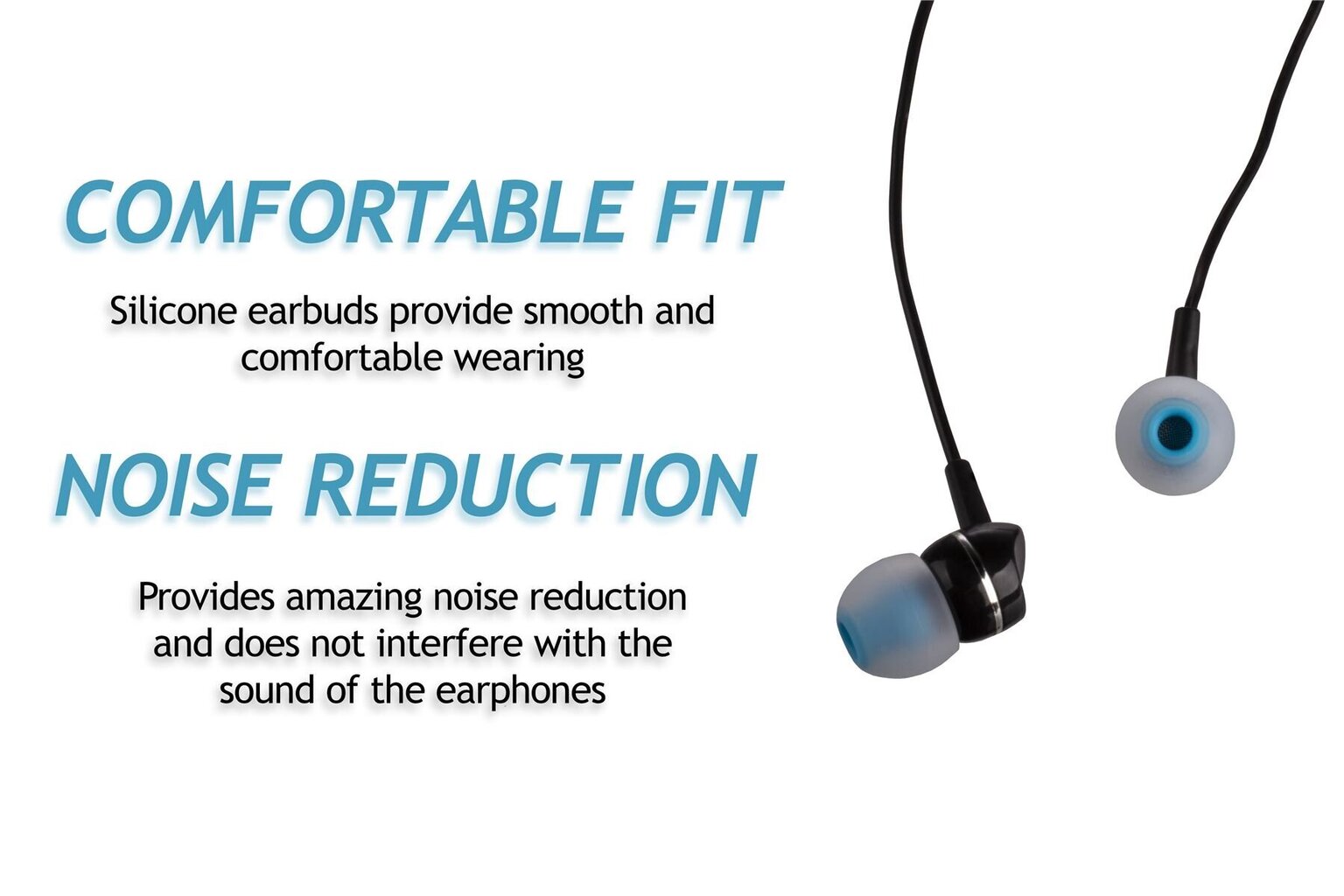 Xcessor EARBUD-12-MIXED, värikäs hinta ja tiedot | Kuulokkeet | hobbyhall.fi