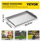 Vevor Ruostumattoman Teräksen Grillauslevy, 81x43x8 cm hinta ja tiedot | Grillit | hobbyhall.fi