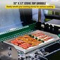 Vevor Ruostumattoman Teräksen Grillauslevy, 81x43x8 cm hinta ja tiedot | Grillit | hobbyhall.fi