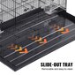 Lintuhäkki Vevor, 76x46x45 cm hinta ja tiedot | Lintulaudat ja lintuhäkit | hobbyhall.fi