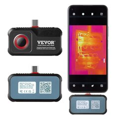 Vevor-termokamera Android-laitteille, 25 Hz hinta ja tiedot | Käsityökalut | hobbyhall.fi