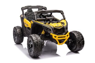 Can-am DK-CA003, yksittäinen sähkölaukku lapsille, keltainen hinta ja tiedot | Lasten sähköautot | hobbyhall.fi