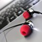 Xcessor FX4.9 EARBUD-8-MEDIUM, punainen hinta ja tiedot | Kuulokkeiden tarvikkeet | hobbyhall.fi