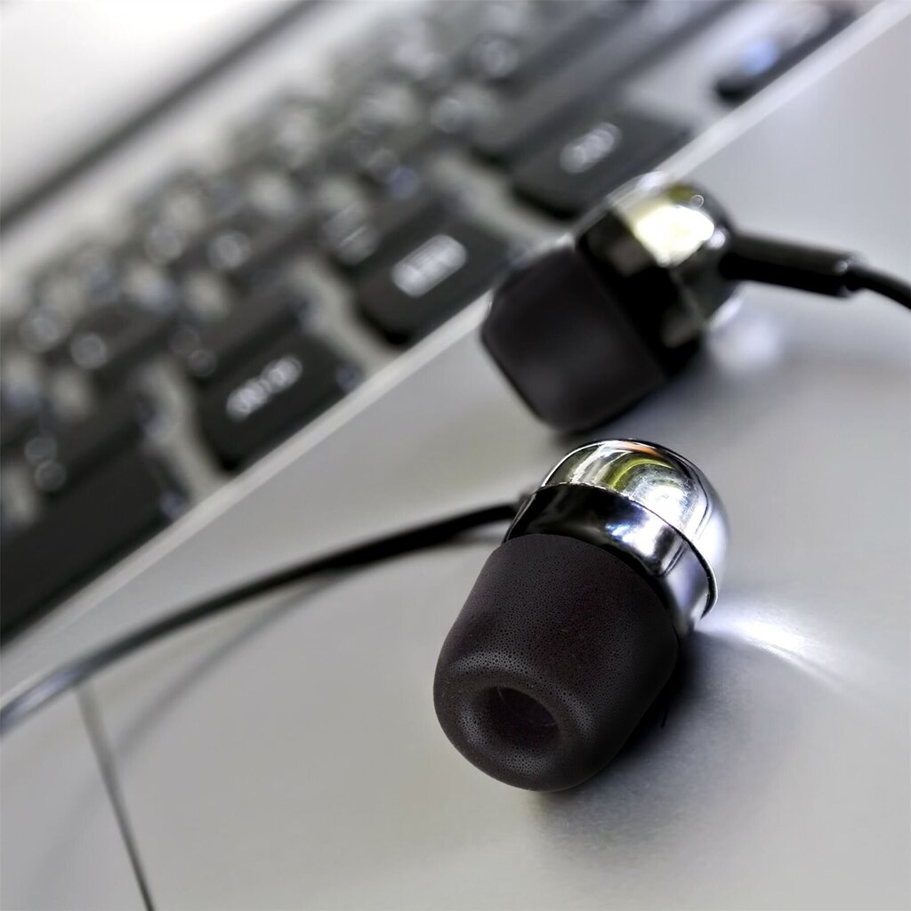 Xcessor FX3.0 EARBUD-8-LARGE, musta hinta ja tiedot | Kuulokkeiden tarvikkeet | hobbyhall.fi