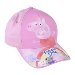 Aurinkohattu tytöille Peppa Pig, pinkki hinta ja tiedot | Tyttöjen hatut, huivit ja käsineet | hobbyhall.fi