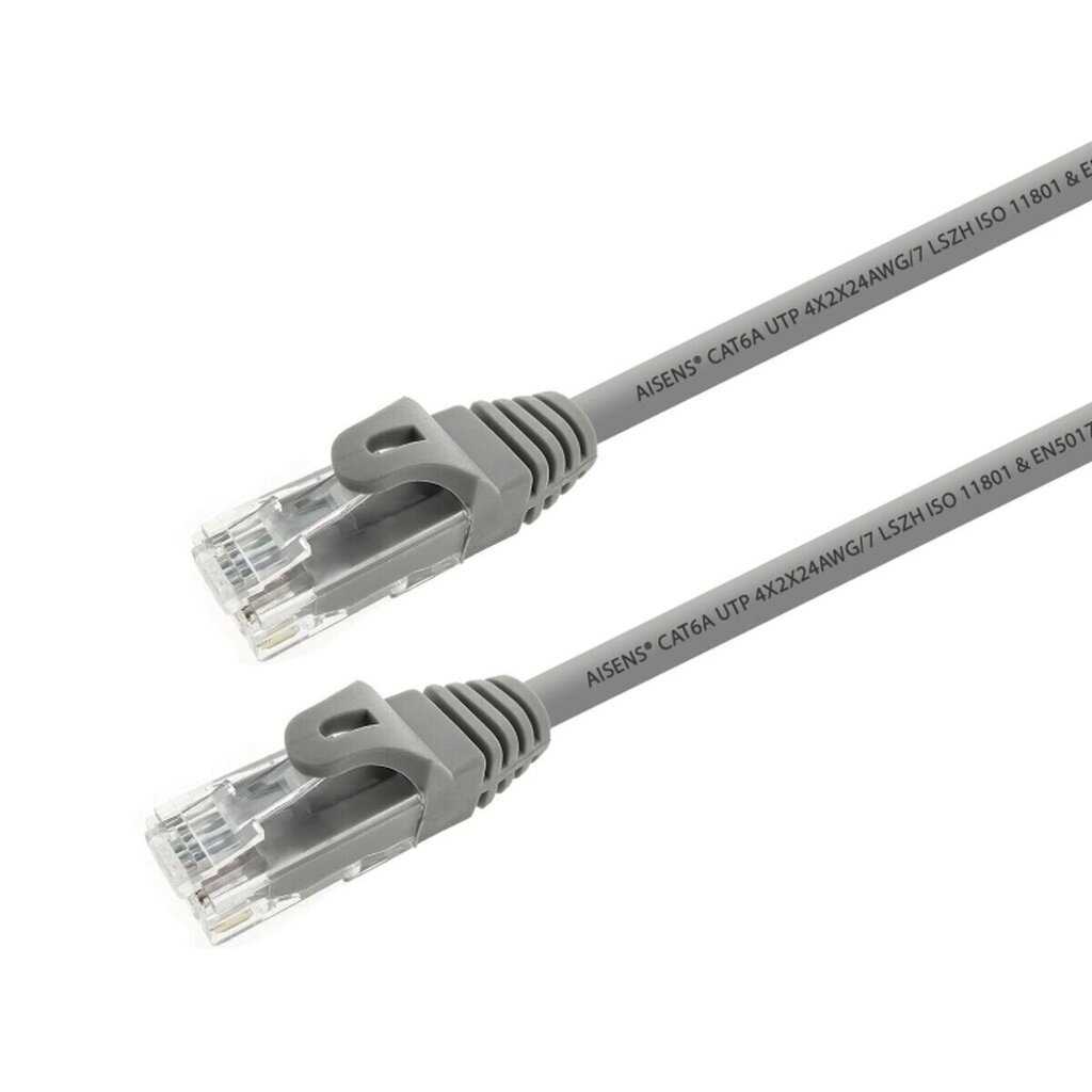 Aisens, Cat6A RJ45, 10 m hinta ja tiedot | Kaapelit ja adapterit | hobbyhall.fi