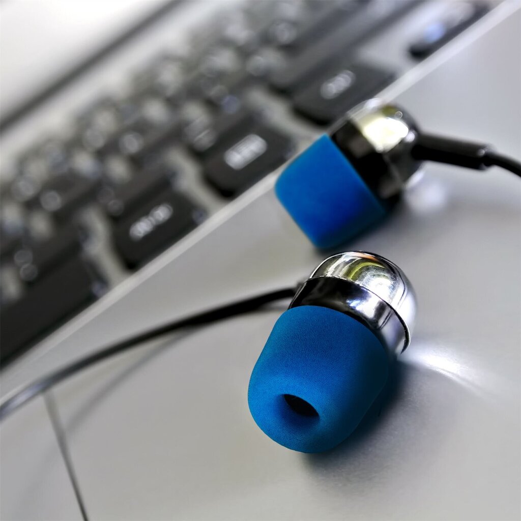 Xcessor FX4.9 EARBUD-8-MEDIUM, sininen hinta ja tiedot | Kuulokkeiden tarvikkeet | hobbyhall.fi