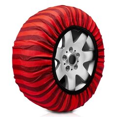 Auton lumiketjut Classic Red Textile Koko 66 hinta ja tiedot | Ensiaputarvikkeet autoon | hobbyhall.fi