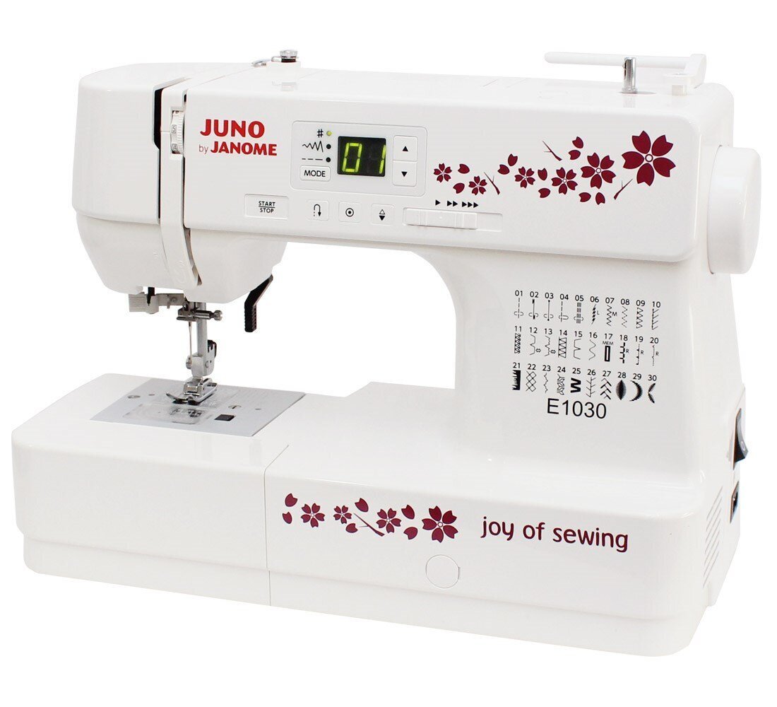 Juno, Janome E1030 hinta ja tiedot | Ompelukoneet | hobbyhall.fi