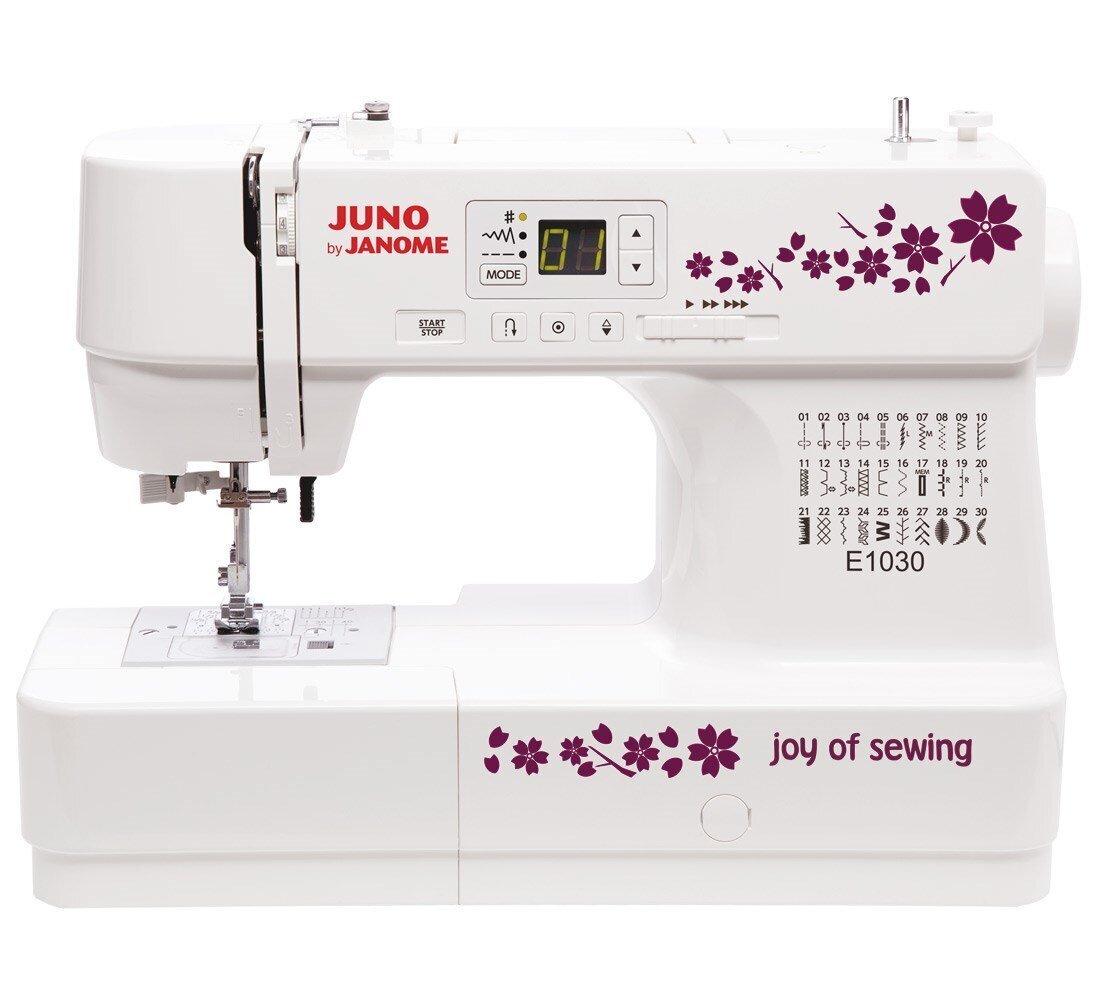 Juno, Janome E1030 hinta ja tiedot | Ompelukoneet | hobbyhall.fi